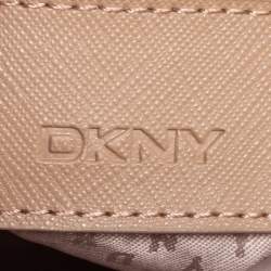 Pre Owned DKNY Brown Leather Chelsea Satchel