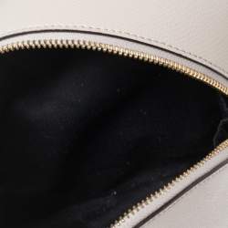 Pre Owned Dkny Beige Leather Mini Bryant Backpack Crossbody Bag