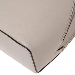 Pre Owned Dkny Beige Leather Mini Bryant Backpack Crossbody Bag