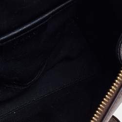 مملوكة مسبقًا DKNY Burgundy Leather Zip Crossbody Bag