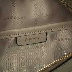 Pre Owned DKNY Pale Green Nylon Casey Belt Bag