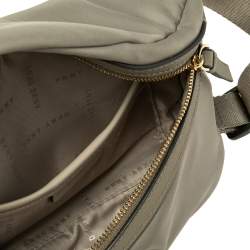 Pre Owned DKNY Pale Green Nylon Casey Belt Bag