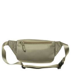Pre Owned DKNY Pale Green Nylon Casey Belt Bag