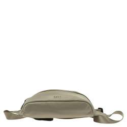 Pre Owned DKNY Pale Green Nylon Casey Belt Bag