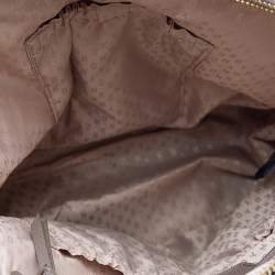 Dkny Brown Leather Top Zip Satchel