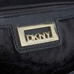 DKNY Black Leather Tote