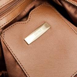 Pre Owned DKNY Brown Leather Hobo
