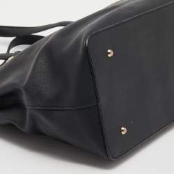 مملوكة مسبقًا Dkny Black Leather Satchel