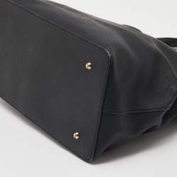 مملوكة مسبقًا Dkny Black Leather Satchel