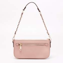 مملوكة مسبقًا DKNY Blush Pink Saffiano Leather Bryant Park Crossbody Bag