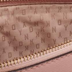 مملوكة مسبقًا DKNY Blush Pink Saffiano Leather Bryant Park Crossbody Bag