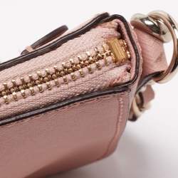 مملوكة مسبقًا DKNY Blush Pink Saffiano Leather Bryant Park Crossbody Bag