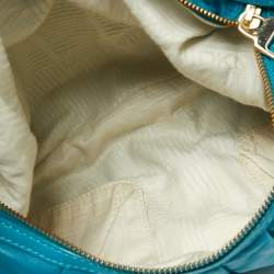 Pre Owned DKNY Blue Leather Hobo 