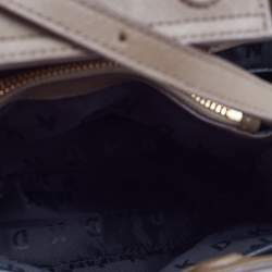 Pre Owned DKNY Olive Green Leather Bryant Bucket Bag