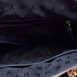 Pre Owned DKNY Light Pink Leather Large Bryant Top Zip Tote