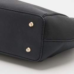 Pre Owned DKNY Black Leather Shoulder Bag