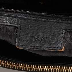 Pre Owned DKNY Black Leather Shoulder Bag