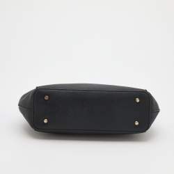 Pre Owned DKNY Black Leather Shoulder Bag