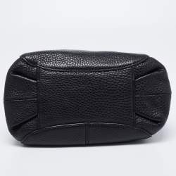 Pre Owned DKNY Black Leather Chain Shoulder Bag