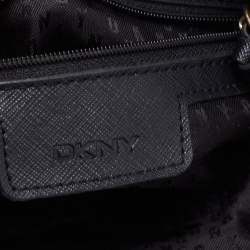 Pre Owned DKNY Black Leather Chain Shoulder Bag