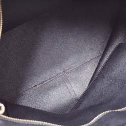 Pre Owned DKNY Burgundy Leather Shopper Tote