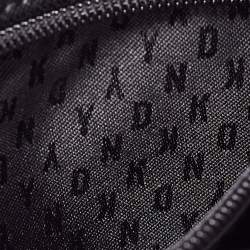 Pre Owned DKNY Burgundy Leather Shopper Tote