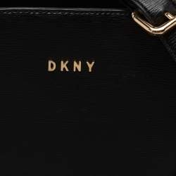 Pre Owned DKNY Black Leather Paige Satchel