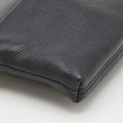 Pre Owned DKNY Black Leather Shoulder Bag