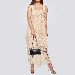 Pre Owned DKNY Black Leather Shoulder Bag