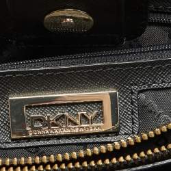 Pre Owned DKNY Black Saffiano Leather Bryant Park Shoulder Bag