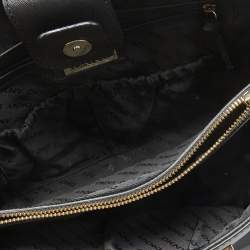 Pre Owned DKNY Black Saffiano Leather Bryant Park Shoulder Bag