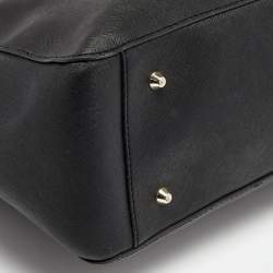 Pre Owned DKNY Black Saffiano Leather Bryant Park Shoulder Bag