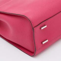 Pre Owned DKNY Pink Leather Shoulder Bag