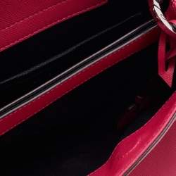 Pre Owned DKNY Pink Leather Shoulder Bag