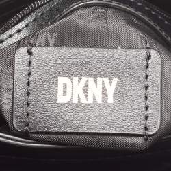 Pre Owned DKNY Black Leather Satchel