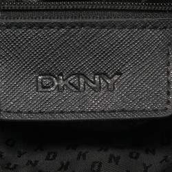 Pre Owned DKNY Black Soft Quilted Leather Shoulder Bag