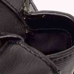 Pre Owned DKNY Black Leather Zip Crossbody Bag