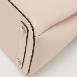 Pre Owned DKNY Pink Leather Paige Dome Satchel