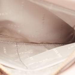 Pre Owned DKNY Pink Leather Paige Dome Satchel