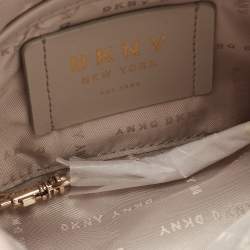 Pre Owned DKNY Pink Leather Paige Dome Satchel