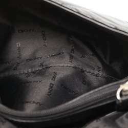 Pre Owned DKNY Black Quilted Leather Allen Shoulder Bag