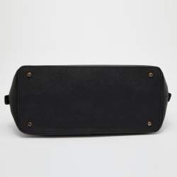 مملوكة مسبقًا DKNY Black Saffiano Leather Hobo