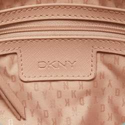 Pre Owned Dkny Turquoise Saffiano Leather Bryant Park Flap Crossbody Bag