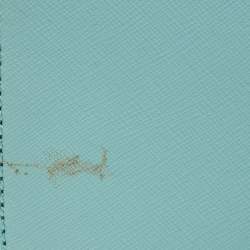 Pre Owned Dkny Turquoise Saffiano Leather Bryant Park Flap Crossbody Bag