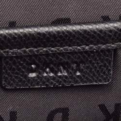 Pre Owned DKNY Red Leather Bryant Double Zip Backpack