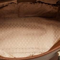 Pre Owned Dkny Brown Leather Bryant Park Satchel