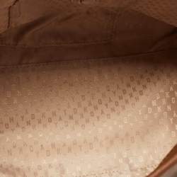 Pre Owned Dkny Brown Leather Bryant Park Satchel