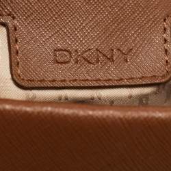 Pre Owned Dkny Brown Leather Bryant Park Satchel