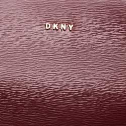 Pre Owned DKNY Red Leather Paige Dome Satchel