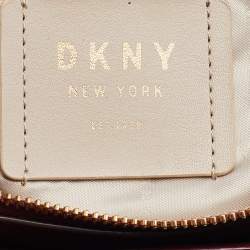 Pre Owned DKNY Red Leather Paige Dome Satchel